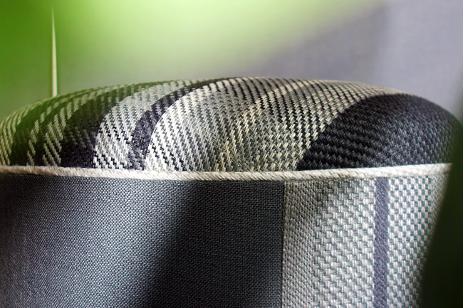 cestpascommode pouf écossais gris
