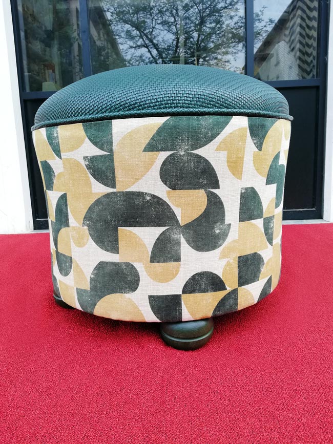 Pouf inspiration Bauhaus