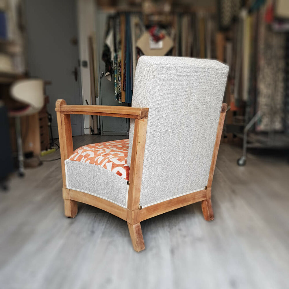 Fauteuil Art Déco - vue arrière